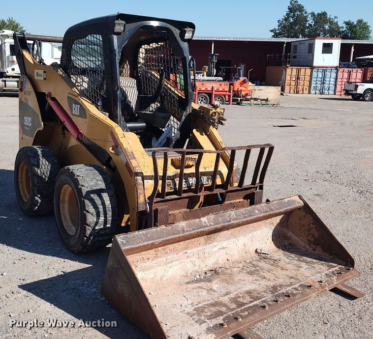 image for item LK9871 2009 Caterpillar 262C  skid steer loader