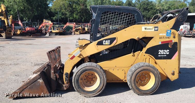 image for item LK9871 2009 Caterpillar 262C  skid steer loader