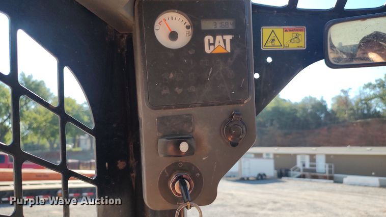 image for item LK9871 2009 Caterpillar 262C  skid steer loader