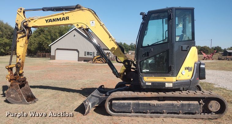 image for item LK9879 2018 Yanmar VIO80-1A  mini excavator
