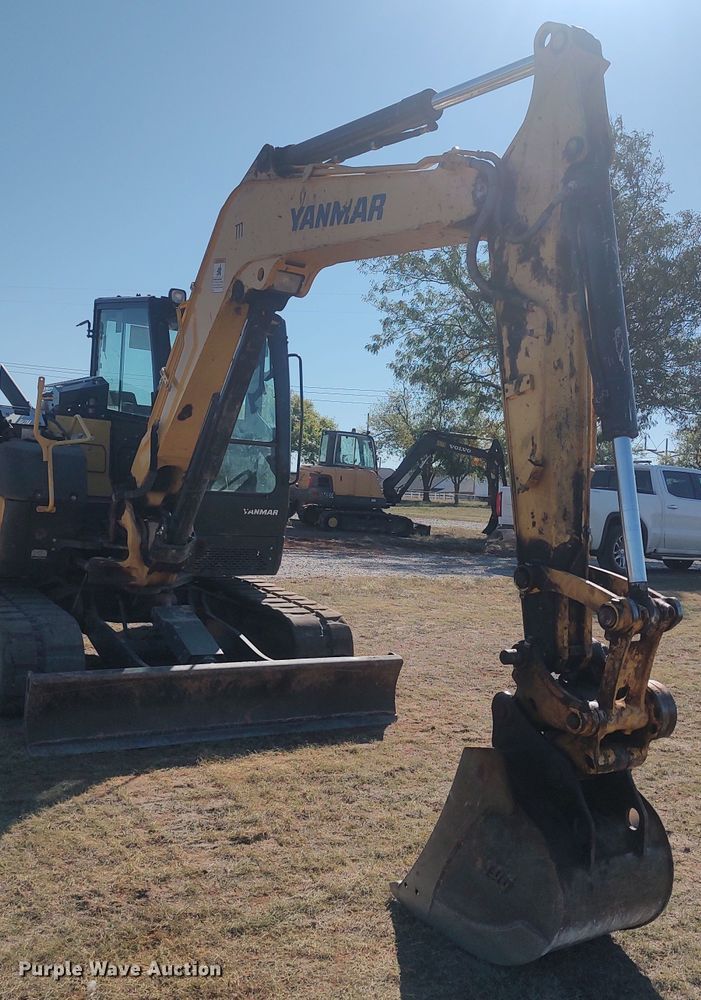 image for item LK9879 2018 Yanmar VIO80-1A  mini excavator
