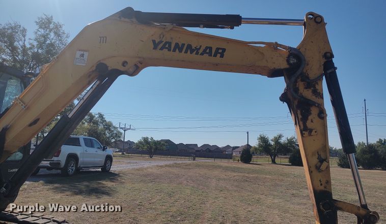 image for item LK9879 2018 Yanmar VIO80-1A  mini excavator