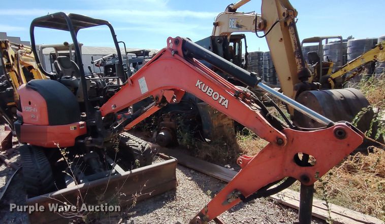 image for item LK9885 2014 Kubota U35-4  mini excavator