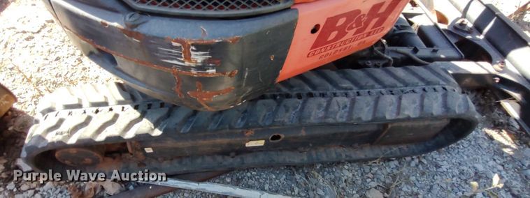 image for item LK9885 2014 Kubota U35-4  mini excavator