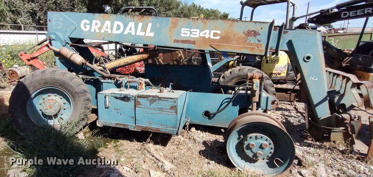 image for item LK9886 1996 Gradall 534C  telehandler