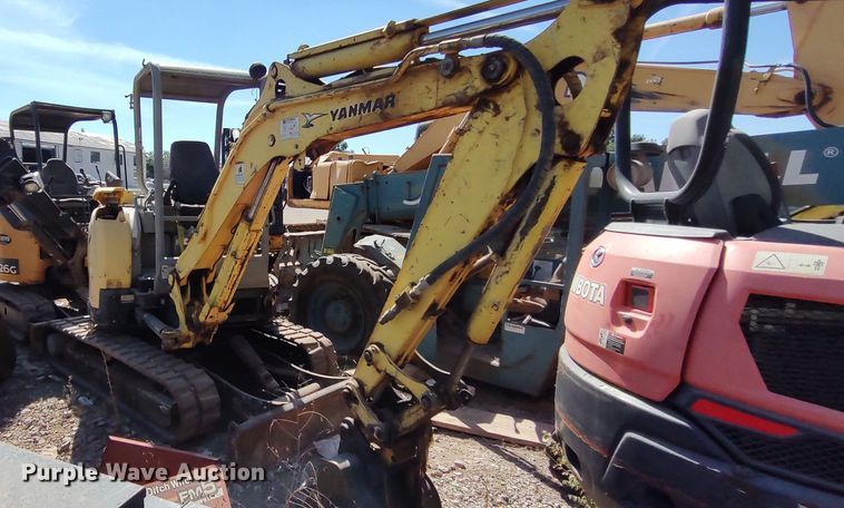 image for item LK9887 2012 Yanmar ViO35-5B  mini excavator