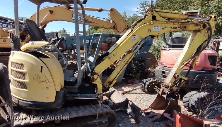 image for item LK9887 2012 Yanmar ViO35-5B  mini excavator