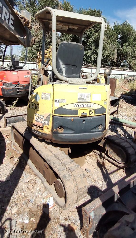 image for item LK9887 2012 Yanmar ViO35-5B  mini excavator