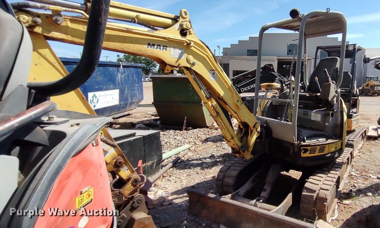 image for item LK9887 2012 Yanmar ViO35-5B  mini excavator