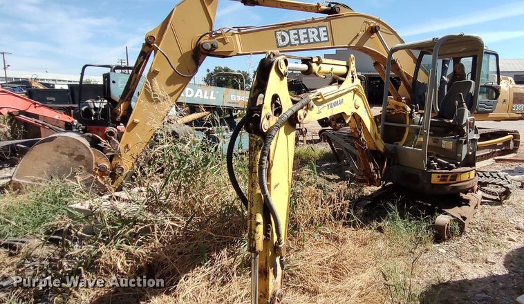 image for item LK9890 2011 Yanmar ViO35-5B  mini excavator