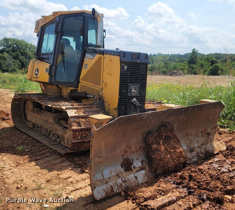 image for item LM9719 2012 John Deere 650K LGP  dozer