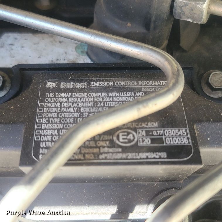 image for item LM9750 2015 Bobcat S590  skid steer loader