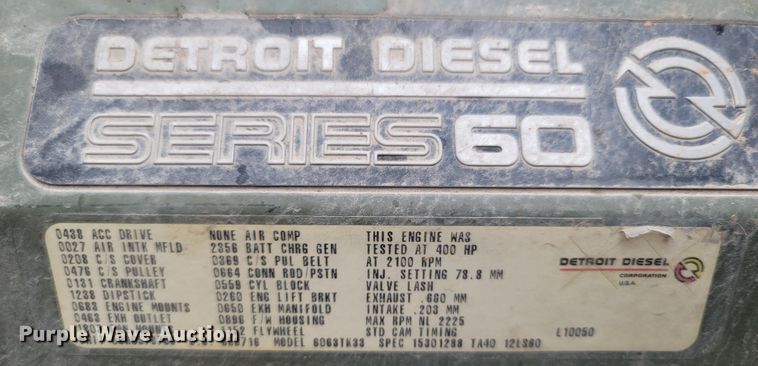 image for item LN9589 2000 Terex TA40  haul truck