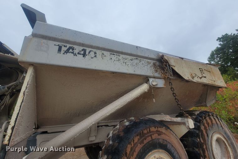 image for item LN9589 2000 Terex TA40  haul truck