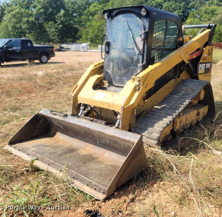 image for item LN9590 2018 Caterpillar 299D2  tracked skid steer loader