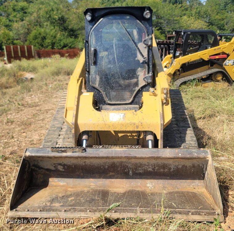 image for item LN9590 2018 Caterpillar 299D2  tracked skid steer loader