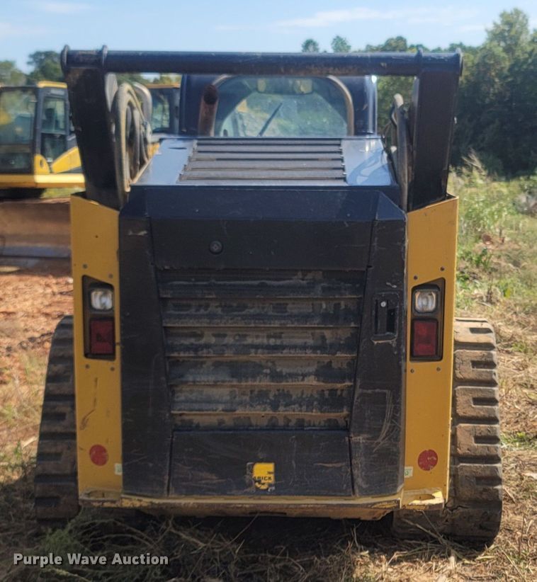 image for item LN9590 2018 Caterpillar 299D2  tracked skid steer loader