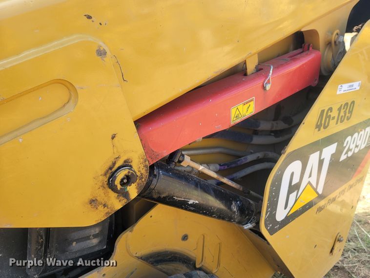 image for item LN9590 2018 Caterpillar 299D2  tracked skid steer loader