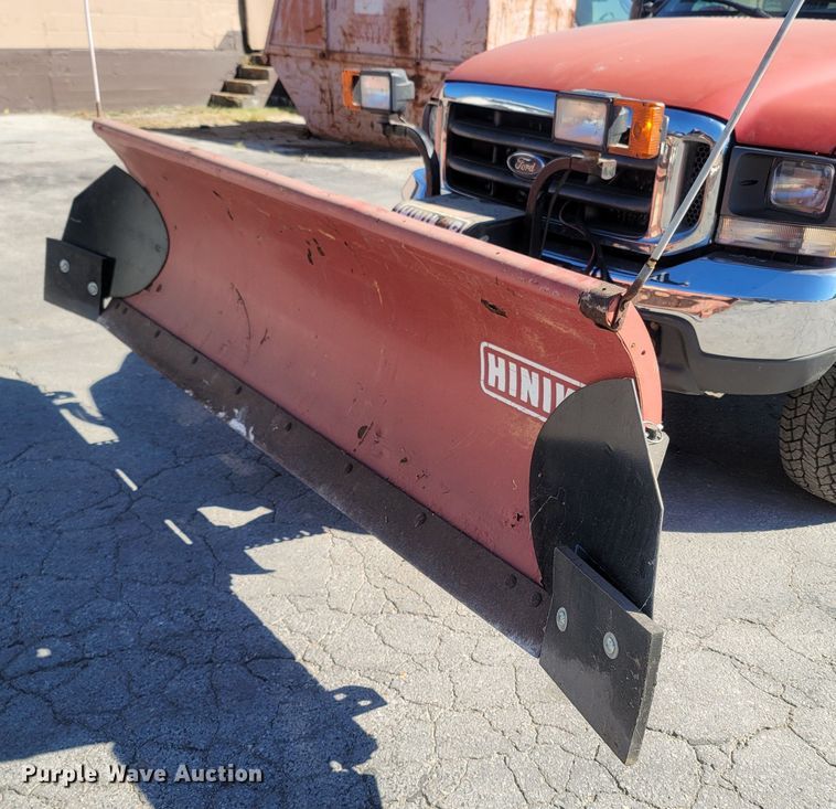 image for item LN9600 Hiniker CD  snow plow