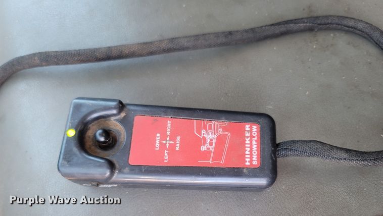 image for item LN9600 Hiniker CD  snow plow