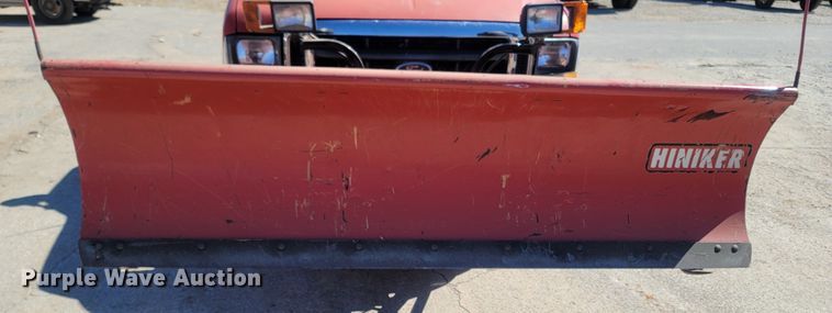 image for item LN9602 Hiniker  snow plow