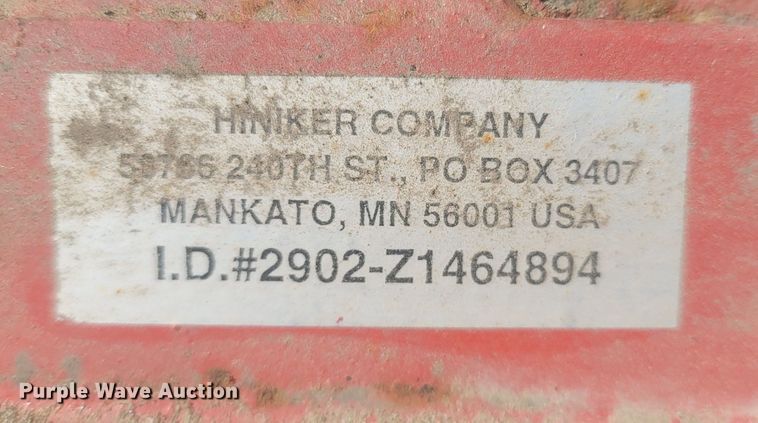 image for item LN9602 Hiniker  snow plow