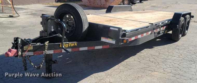 image for item LN9611 2020 Big Tex  tilt deck equipment trailer