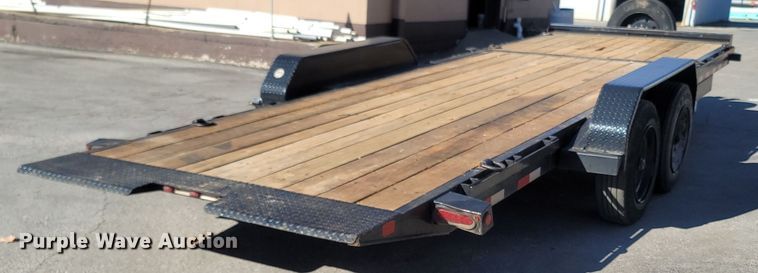 image for item LN9611 2020 Big Tex  tilt deck equipment trailer