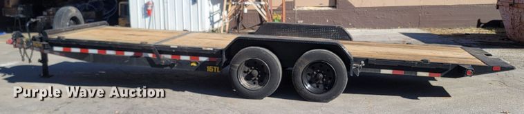 image for item LN9611 2020 Big Tex  tilt deck equipment trailer