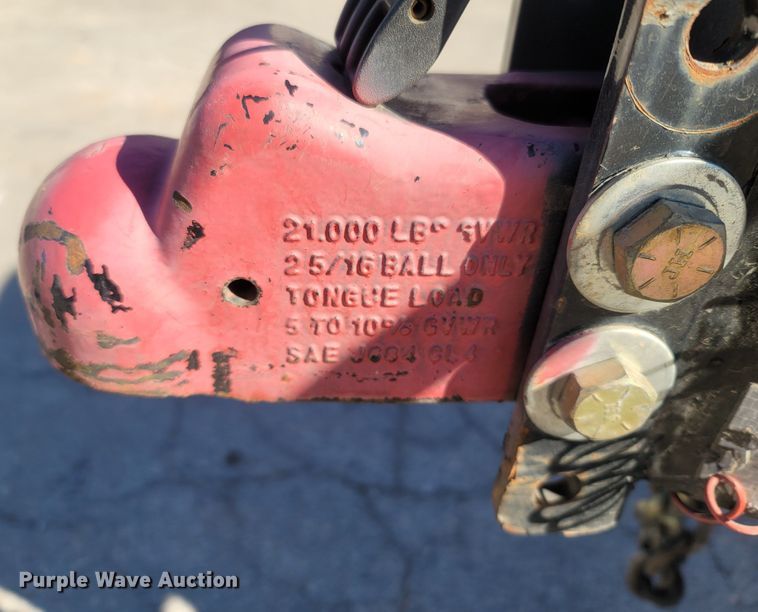 image for item LN9611 2020 Big Tex  tilt deck equipment trailer