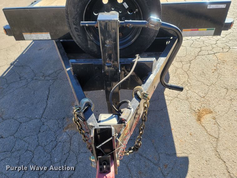 image for item LN9611 2020 Big Tex  tilt deck equipment trailer