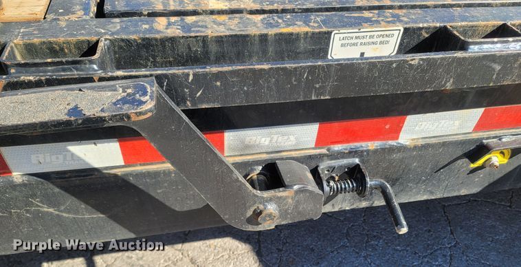 image for item LN9611 2020 Big Tex  tilt deck equipment trailer