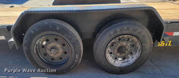 image for item LN9611 2020 Big Tex  tilt deck equipment trailer