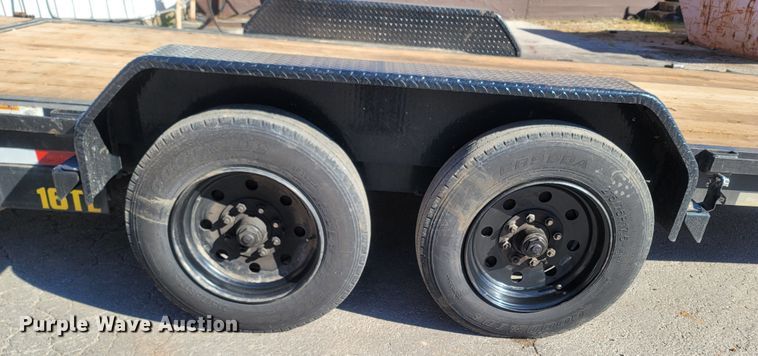 image for item LN9611 2020 Big Tex  tilt deck equipment trailer