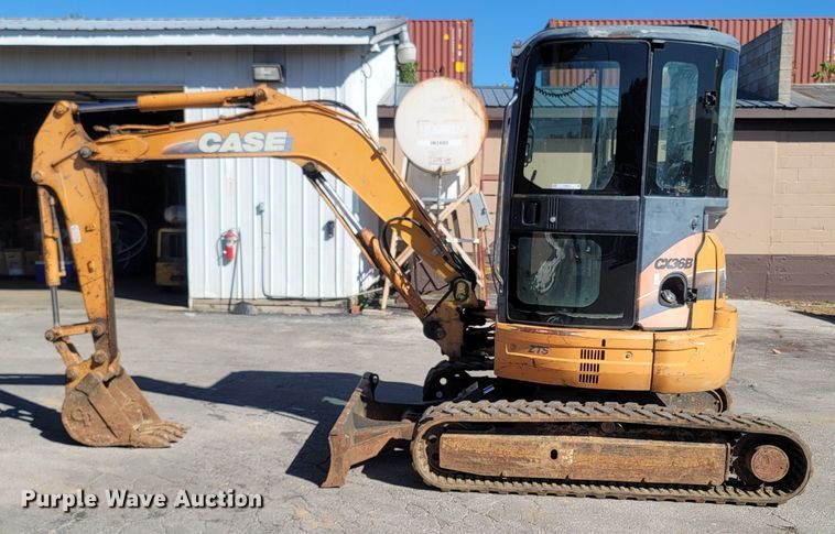 image for item LN9614 2005 Case CX36B  mini excavator