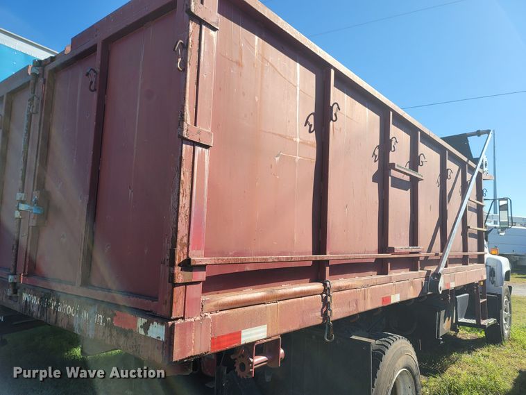 image for item LN9618 1994 Chevrolet Kodiak  scissor lift dump truck
