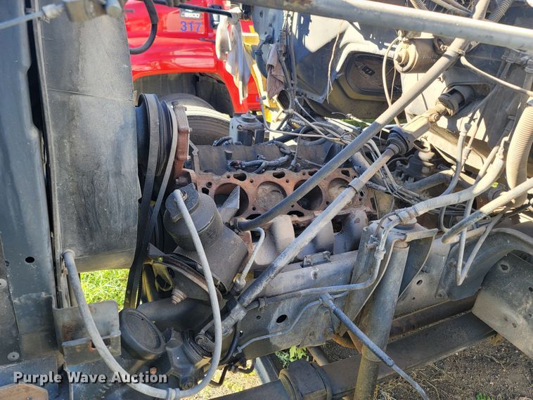 image for item LN9618 1994 Chevrolet Kodiak  scissor lift dump truck