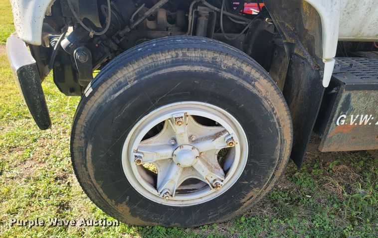 image for item LN9618 1994 Chevrolet Kodiak  scissor lift dump truck