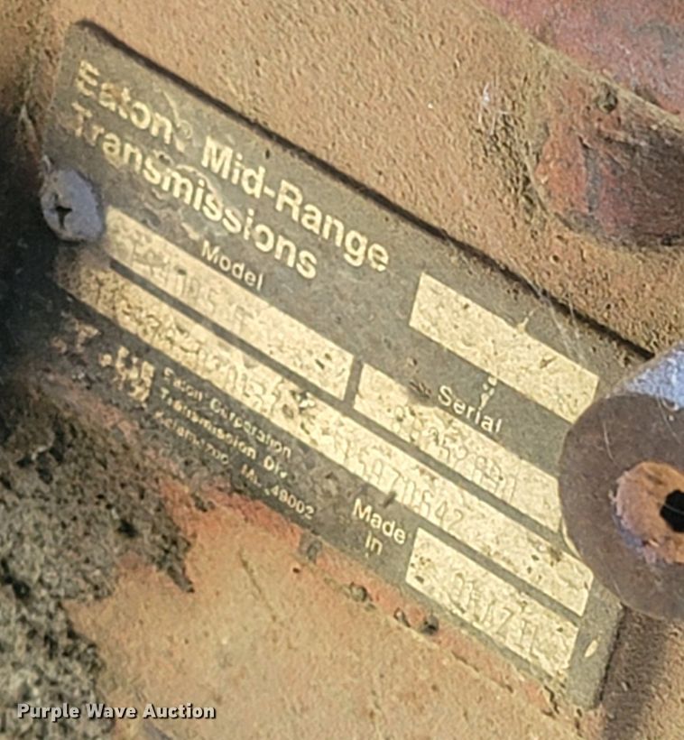 image for item LN9618 1994 Chevrolet Kodiak  scissor lift dump truck