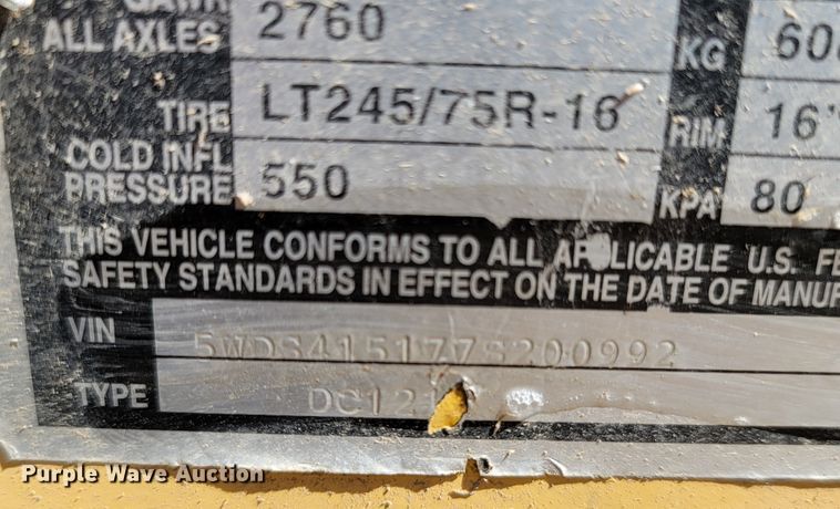 image for item LN9627 2007 Altec DC1217  wood chipper