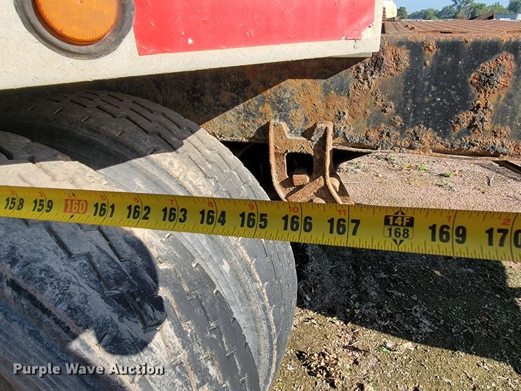 image for item LO9055 1995 Cornhusker 800R  end dump pup trailer