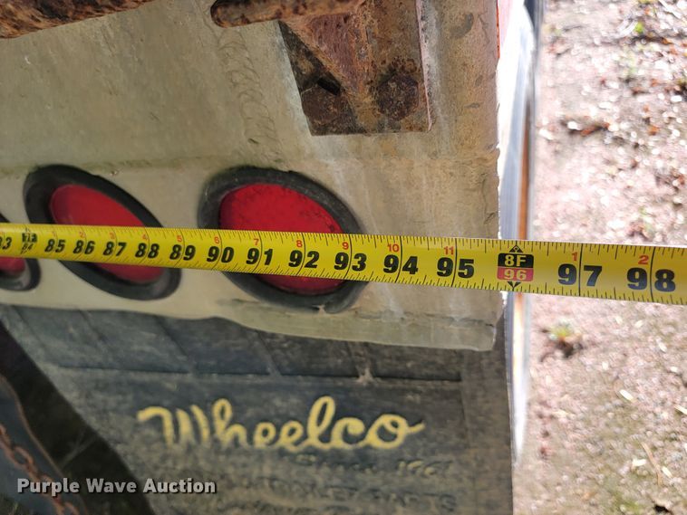 image for item LO9055 1995 Cornhusker 800R  end dump pup trailer