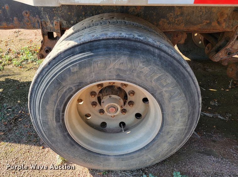 image for item LO9055 1995 Cornhusker 800R  end dump pup trailer