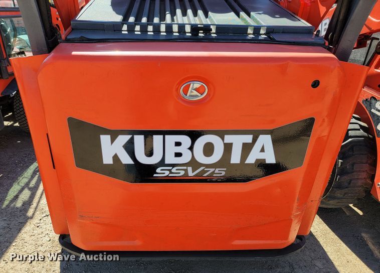 image for item LO9108 Kubota SSV75  skid steer loader