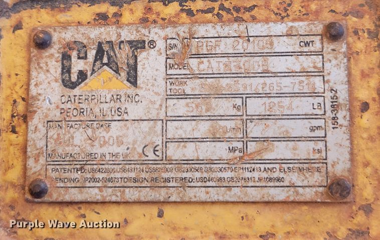 image for item LO9110 2006 Caterpillar 330DL  excavator