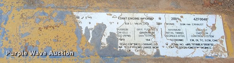 image for item LO9111 2002 Caterpillar 330CL  excavator