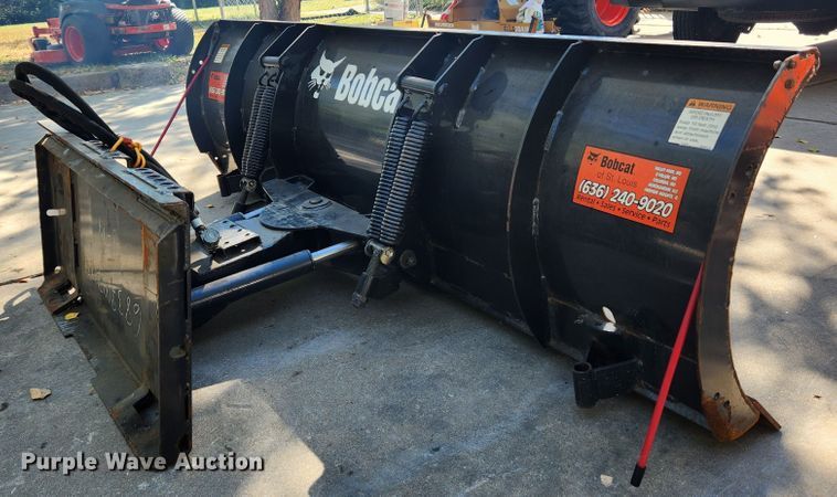 image for item MK9398 2008 Bobcat 96 Snow Blade  skid steer snow plow