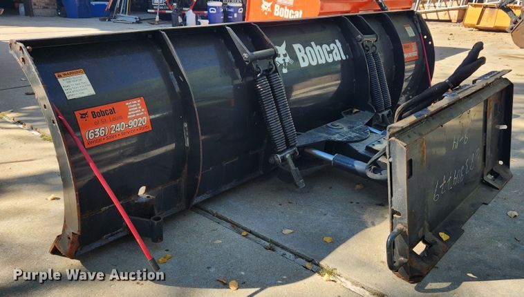 image for item MK9398 2008 Bobcat 96 Snow Blade  skid steer snow plow