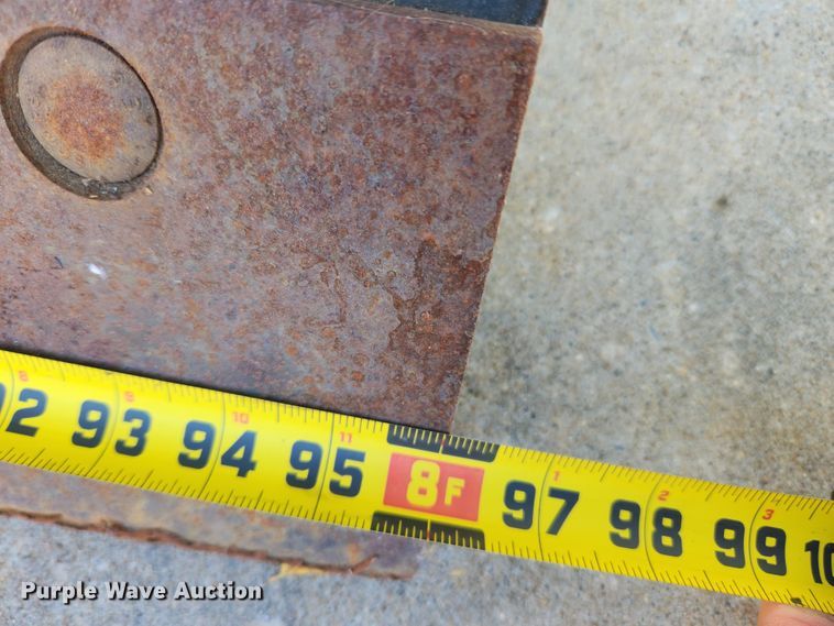 image for item MK9398 2008 Bobcat 96 Snow Blade  skid steer snow plow