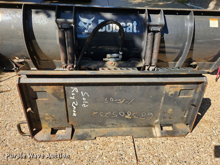 image for item MK9401 2009 Bobcat 96 Snow Blade  skid steer snow plow